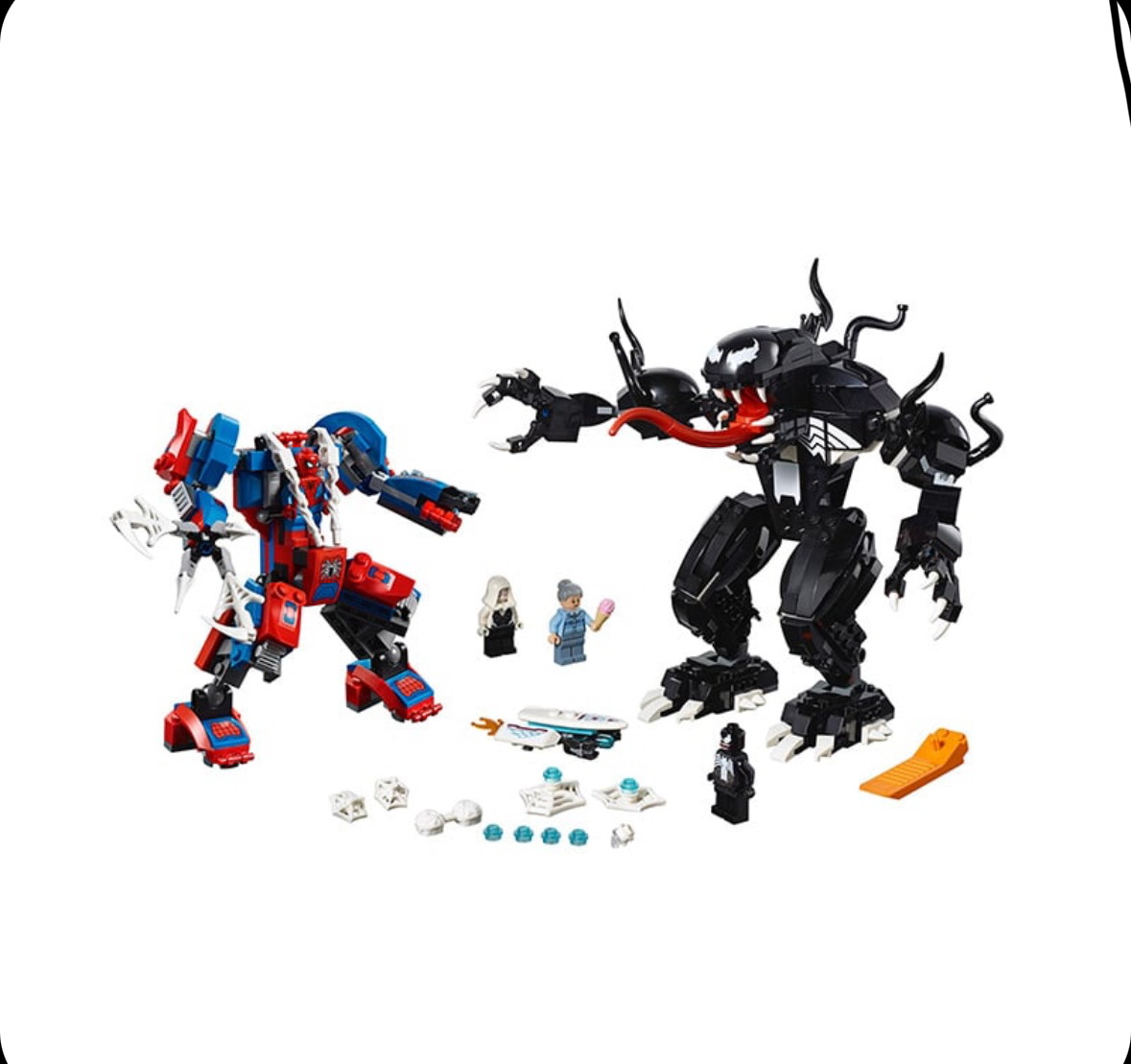 لگو ربات اسپایدرمن و ونوم کد ۱۱۱۸۸