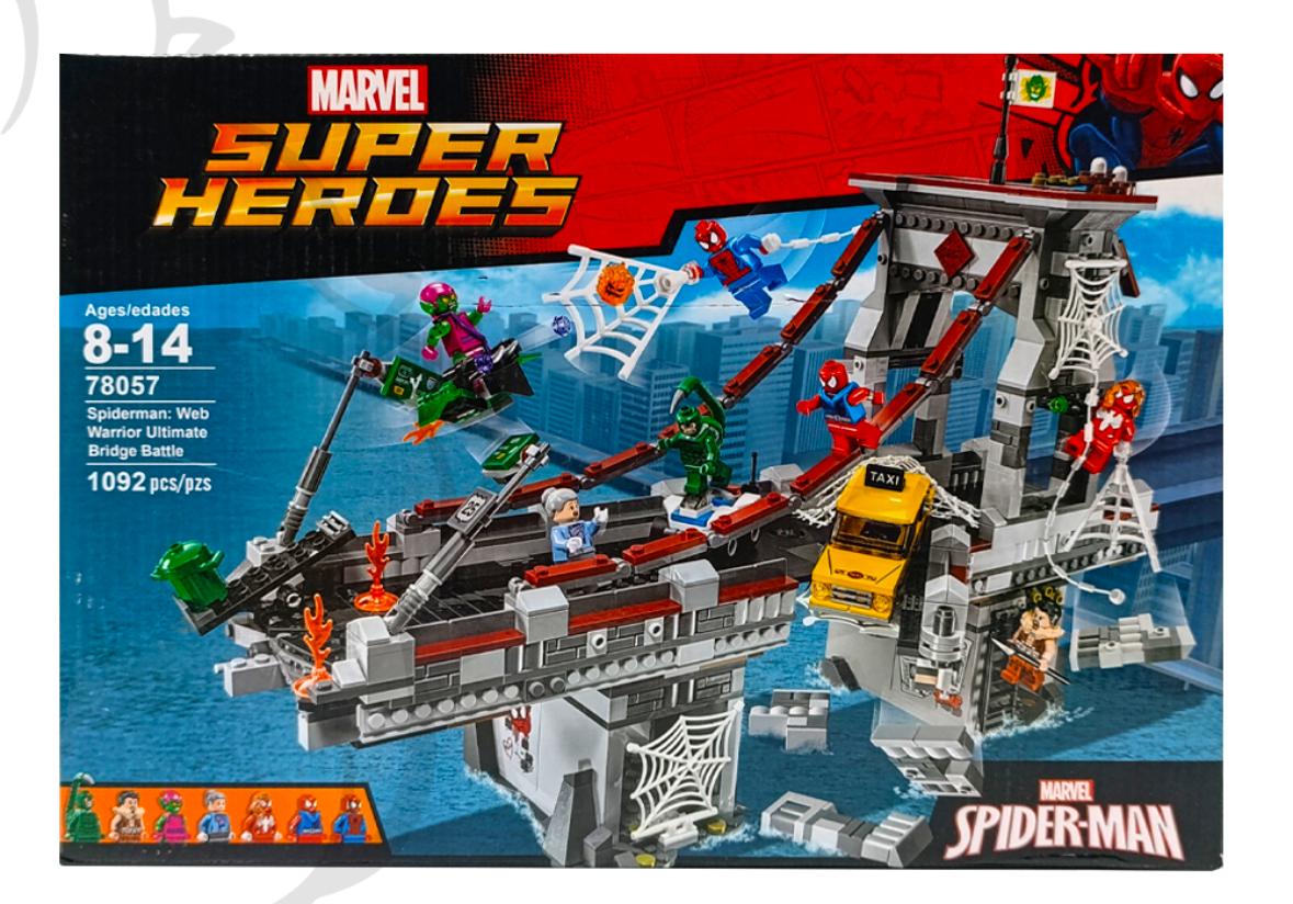 لگو اسپایدرمن کد ۷۸۰۵۷ ۱۰۹۲قطعه