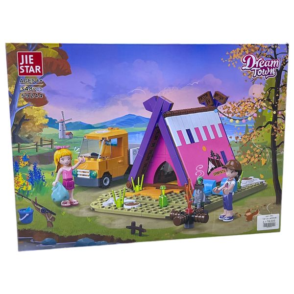 لگو چادر کمپینگ دخترانه کد ۵۹۲۴۴